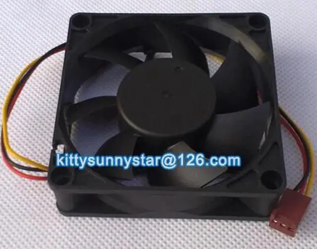 Alt view image 2 of 2 - for Original T&T 7020 R127020DU 12V 0.3A 3Wire TT-7020A 7cm Cooling Fan