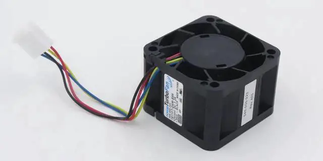 Alt view image 3 of 3 - for NMB 4028 1611FT-D4W-B86 Turbo Fan with 12V 1.2Amp 4 Wires 4 Pins For Server
