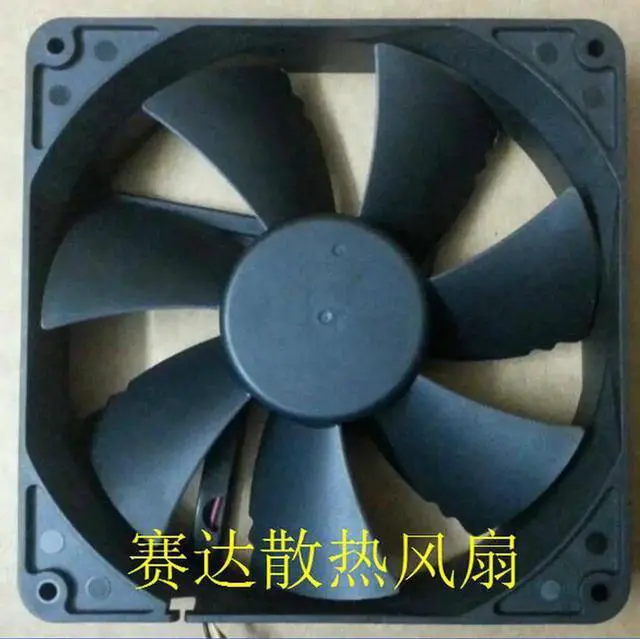 Alt view image 3 of 3 - for DC Brushless Cooler of XFAN 15038 RDL1538B2 with 24V 0.18A 3-Wires