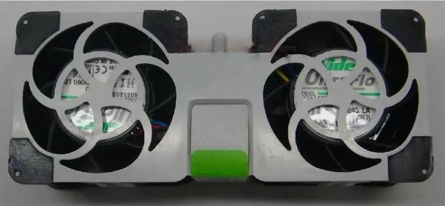 Main image of for Twins Coolers of NIDEC 4028 W40S12BS4A5-07 with 12V 0.73A 4-Wires and a metal bracket