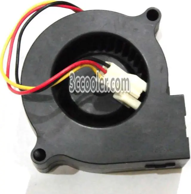 Alt view image 2 of 2 - for Nidec 6025 60*25mm D06F-12SM 06B 50GA80520 12V 0.10A 3 Wires 3 Pins Case Fan 6CM CPU cooler