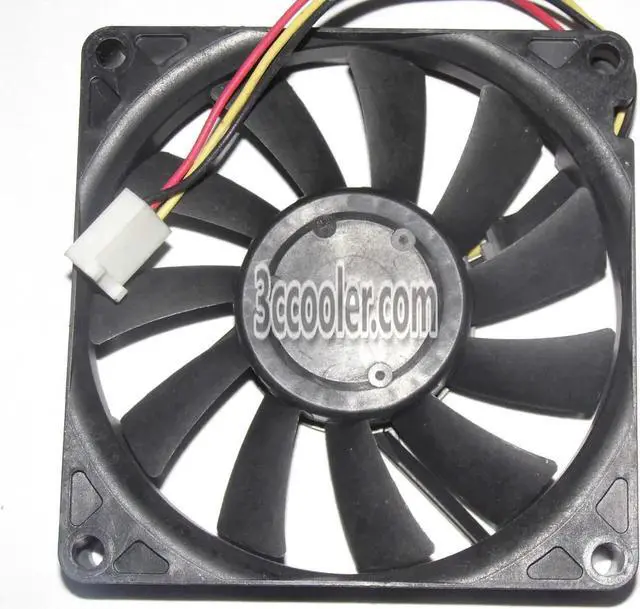 Alt view image 2 of 2 - for NIDEC 8015 80*15mm D08R-12TH 12V 0.17A 3 Wires 3 Pins Case Fan 8CM CPU Cooler