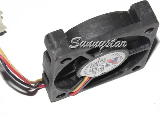 Alt view image 3 of 3 - for ARX 4010 FD1240-A2033A Square Cooling fan with 12V 0.11A 3-wires 3 Pins Case cooler