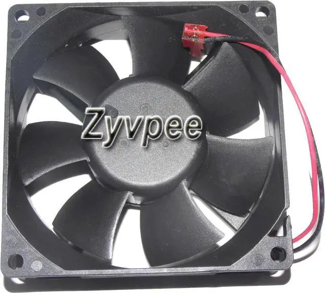 Alt view image 2 of 3 - for DC Square Cooler of Delta 8025 AUB0824VH with 24V 0.21A 2 Wires 2 Pins 8CM inverter converter fan