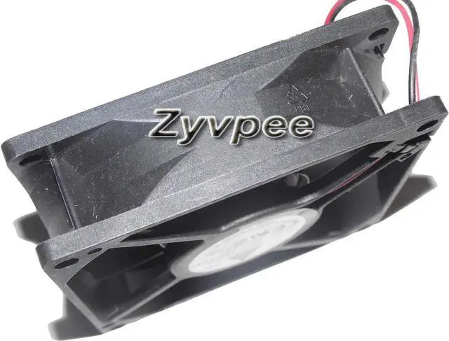 Alt view image 3 of 3 - for DC Square Cooler of Delta 8025 AUB0824VH with 24V 0.21A 2 Wires 2 Pins 8CM inverter converter fan