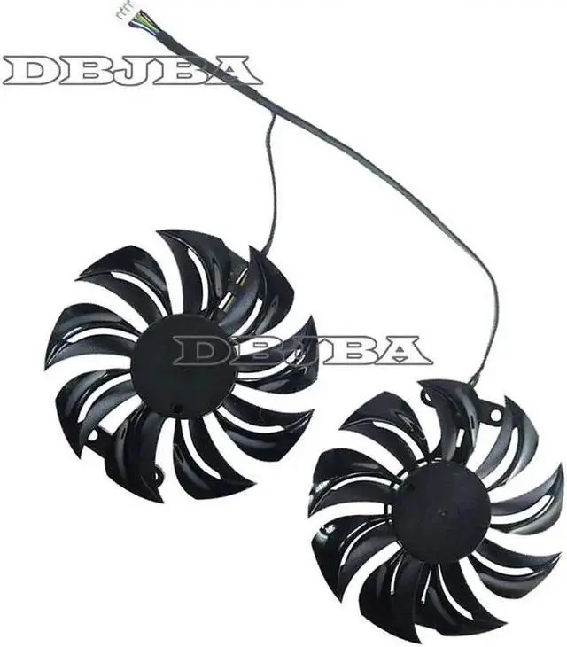 Alt view image 2 of 2 - For GA81B2U DC12V 0.38A RX 460 Fan For DATALAND RX460 Graphics card cooling fan