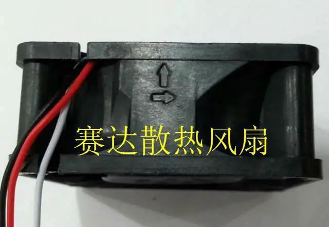 Alt view image 2 of 4 - for DC square Cooler of NMB 60*25mm 2410NL-04W-B59 with 24V 0.13A 3-Wires 3 Pins case fan for inverter converter
