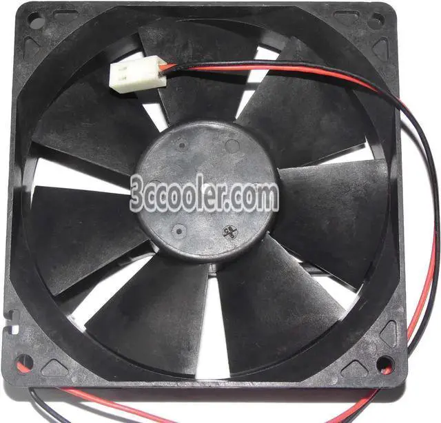 Alt view image 2 of 2 - for NIDEC 9025 90*25mm M34261-16 24V 0.28A 2 Wires 2 Pins Case Fan 9CM Inverter Cooler