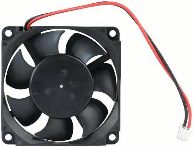 Alt view image 2 of 2 - for Square Cooler of NIDEC 5012 D05U-12TS1 with 12V 0.06A 2-Wires