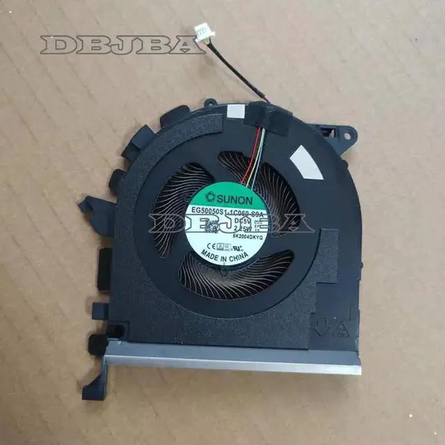 Main image of Laptop Cooler CPU Fan For HP ZBook Studio G7 2020 EG50050S1-1C060-S9A DC5V 2.25W 4PIN