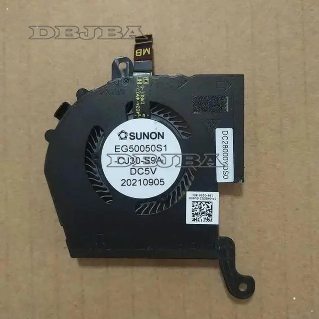 Main image of Laptop Cooling Fan for SUNON EG50050S1-CJ30-S9A DC28000YDS0 CN-0HD5CJ 5V fan