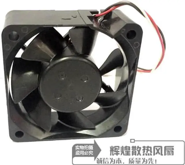 Alt view image 2 of 3 - for NMB 6025 12V 0.07A 6CM 2410RL-04W-S19 3-Wires 3pins ultral-silence Cooling Fan for Case