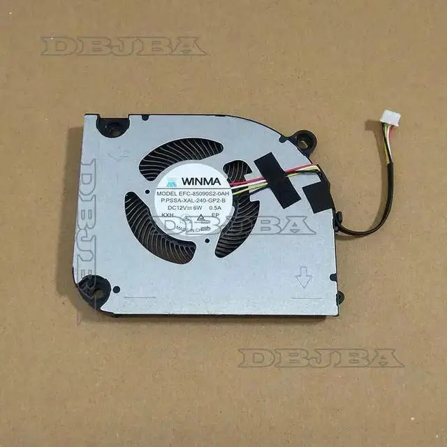 Main image of Laptop cooling fan for WINMA EFC-85090S2-0AH P.PSSA-XAL-240-GP2-B 12V 6W 0.5A fan
