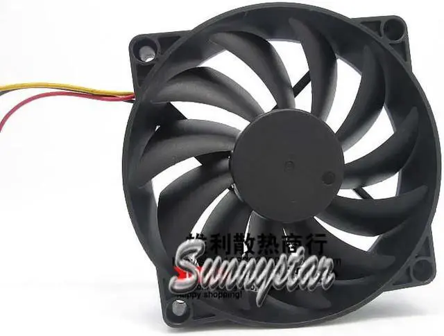 Alt view image 2 of 2 - for EVERFLOW 8CM R128020SLHydraulic Bearing Cooler with 12V 0.2A 3 Wires 3Pins Connector
