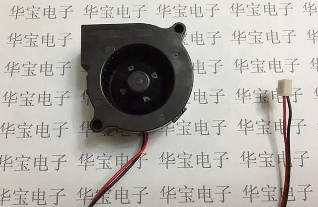Alt view image 2 of 3 - for DC Brushless Blower of SHBC SHBC0512BH with 12V 0.17A 2.04W 2-Wires 2-Pins