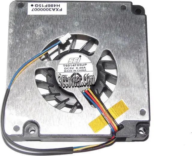 Main image of for New & original SEI T6014F05UP FXA3000007 H486F15G 5V 0.4A 4 Wires 4 Pins laptop Blower notebook cooling fan