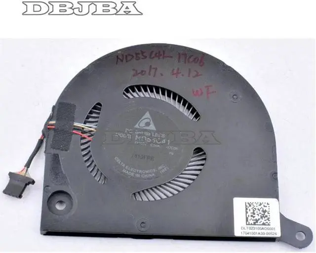 Main image of Fan for Delta ND55C41-17C08 ND55C41-17C08 DC5V 0.50A Laptop CPU Cooling Fan