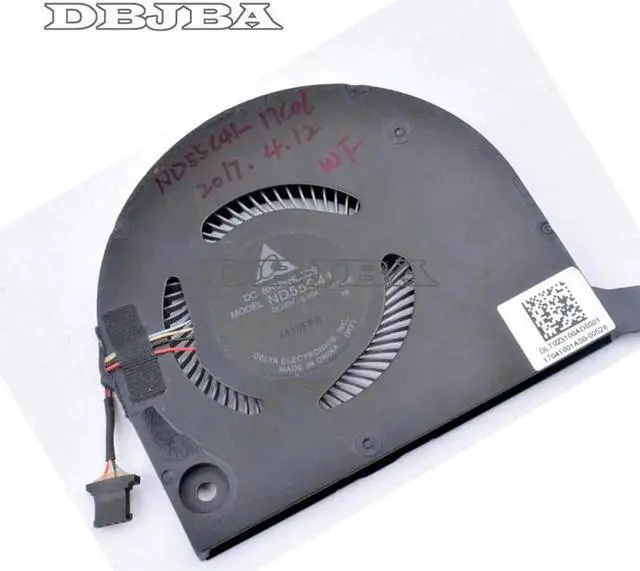Alt view image 3 of 6 - Fan for Delta ND55C41-17C08 ND55C41-17C08 DC5V 0.50A Laptop CPU Cooling Fan