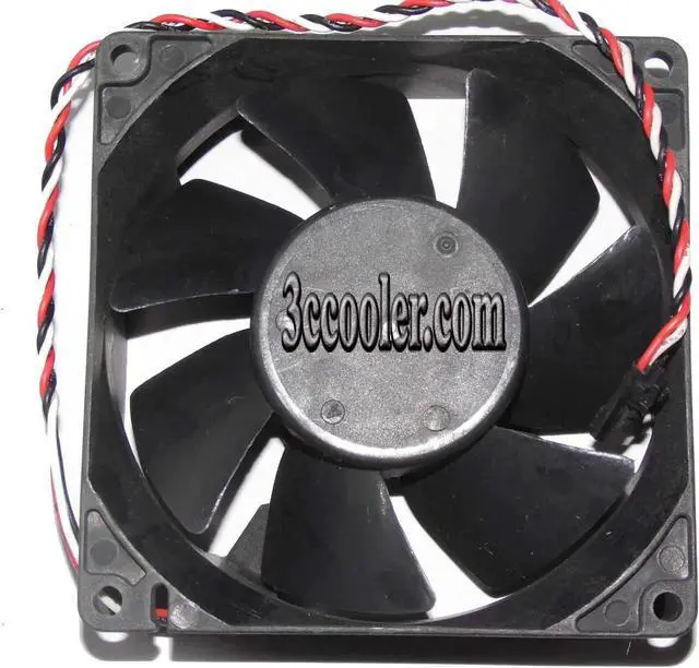 Alt view image 2 of 2 - for DATECH 92*32mm 9CM 9232-12HBTA-6 6R757 12V 0.9A 3 Wires 3 Pins Case Fan Server cpu cooler