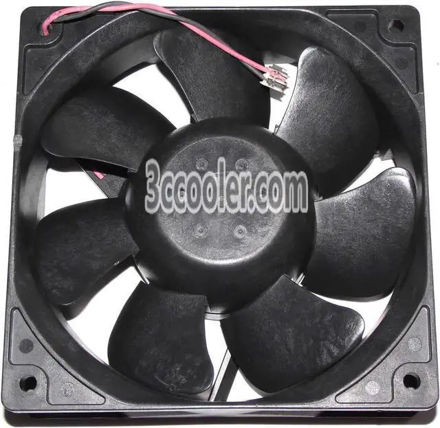 Alt view image 2 of 2 - for Servo 12038 120*38mm CNDC24B7 24V 0.2A 4.8W 2 Wires Case fan 12CM inverter server cooler