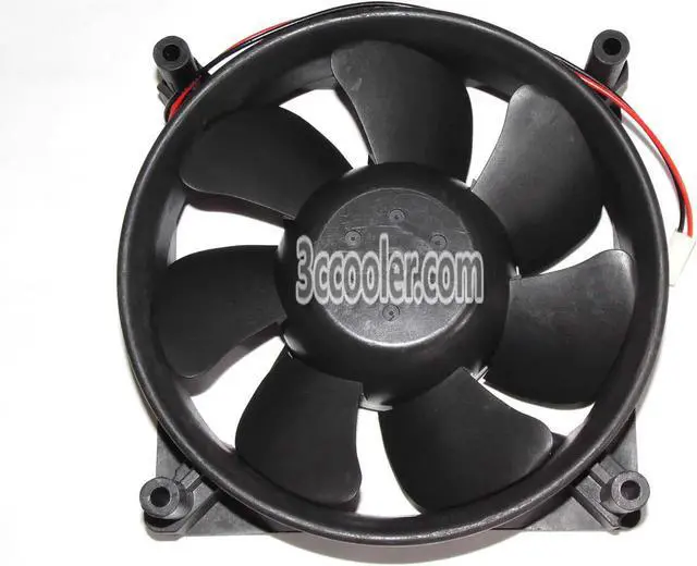 Alt view image 3 of 3 - for Servo 12038 120*38mm SCNDM24Z7-912 24V 0.37A 9W 2 Wires 2 Pins Case fan 12CM inverter server power cooler