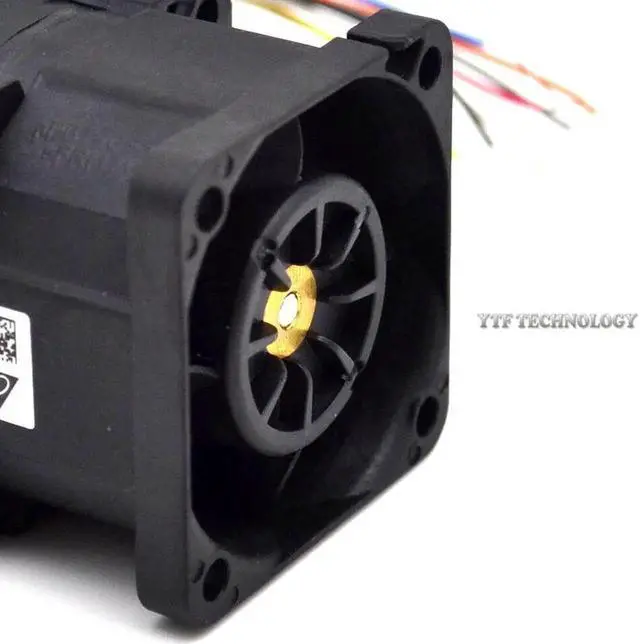 Alt view image 2 of 3 - GFC0412DS -DV17 DC12V 1.50A 40x40x56MM 8Lines Computer Server Cooling fan