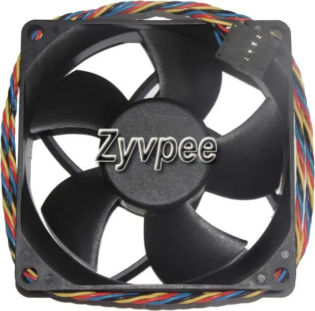 Alt view image 3 of 3 - Foxconn 80*20mm PVA080F12H -P02-AE 12V 0.36A 45CFM 9DVNN 4Wire 4 Pins 8cm case fan, Server Fan