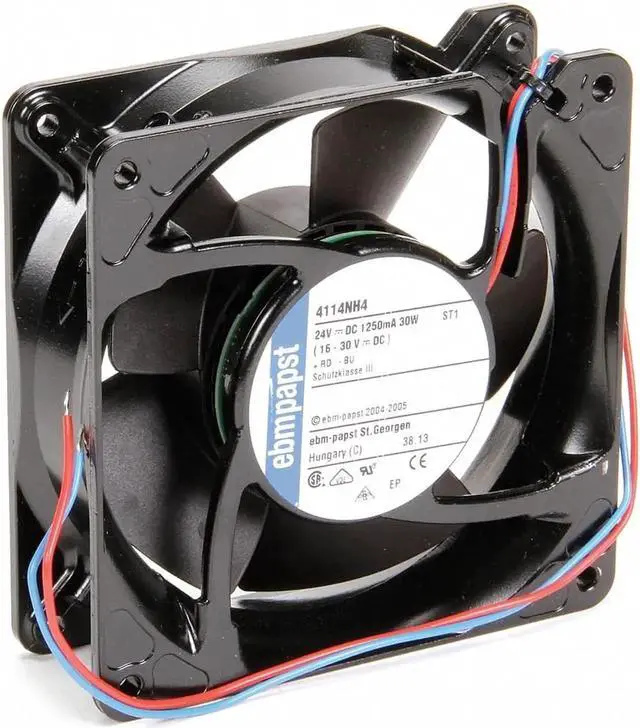 Main image of Ebm-Papst Axial Fan,Square,119 mm H,209 CFM HAWA 4114NH4