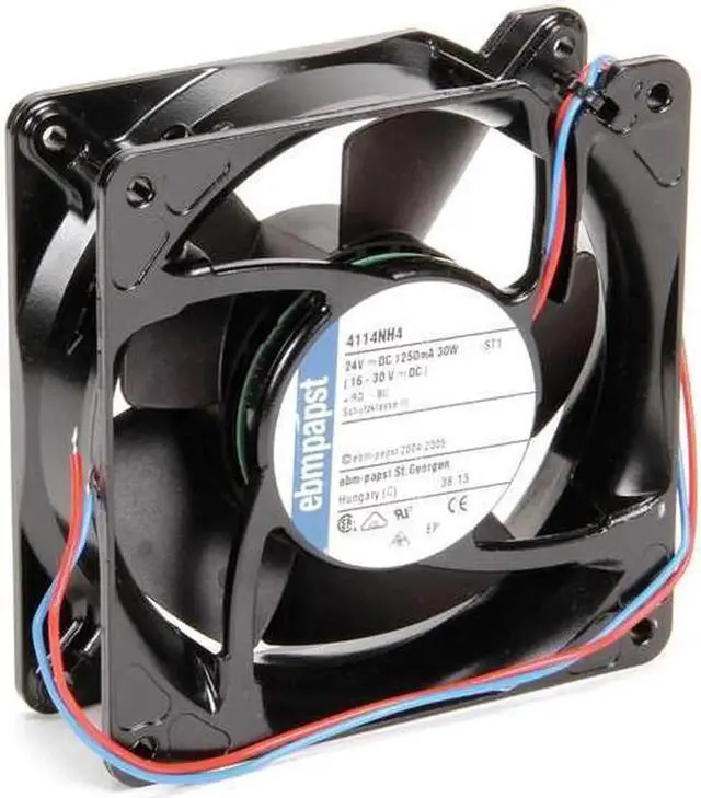 Alt view image 3 of 3 - Ebm-Papst Axial Fan,Square,119 mm H,209 CFM HAWA 4114NH4