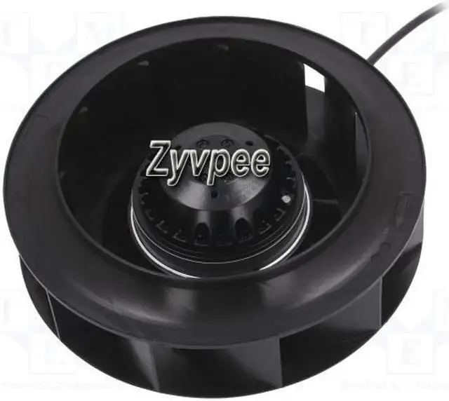Alt view image 2 of 2 - ebmpapst R2D220-AB02-10 220mm 400Vac 50/60Hz 0.18/0.2A IP44 Class B 4 wires Black ac centrifugal fan
