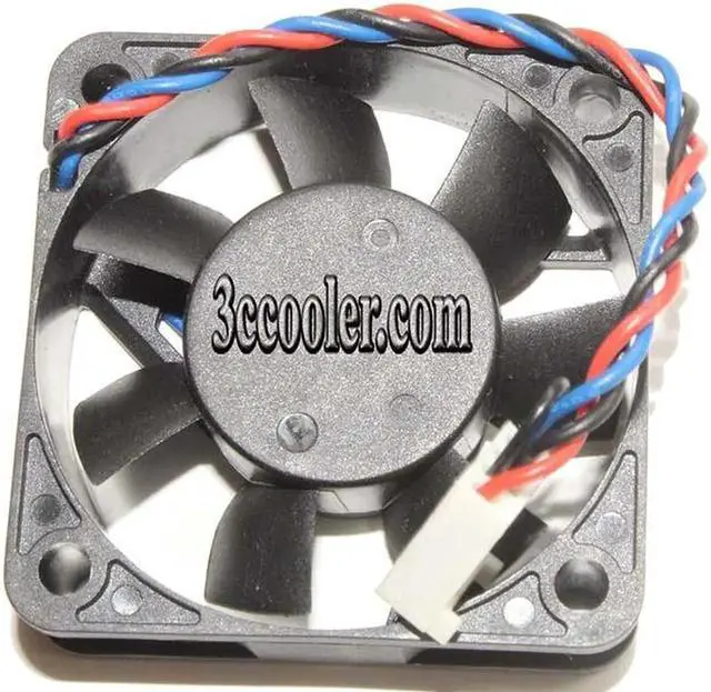 Alt view image 2 of 3 - 50mm 5015-12LS DC12V 0.11A 3 Wires B54291270-4 800-580-6666 Cooling Fan 50x10mm