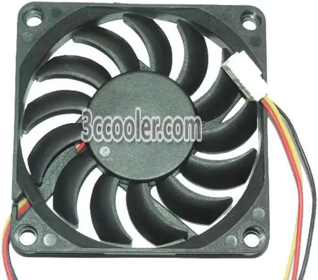 Main image of 70x70x10mm FD127010HB 7cm 70mm 12V 0.23A 3Wire 7010 Cooling Fan