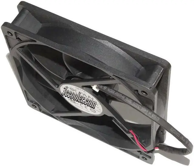 Alt view image 2 of 3 - 120mm AS12025M12 -R DC 12V 0.21A 2 Wires 12CM Case Cooling Fan