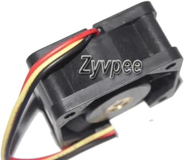 Alt view image 3 of 3 - 4020 109P0412M629 Cooling Fan with 12V 0.06A 3 Wires 3 Pins