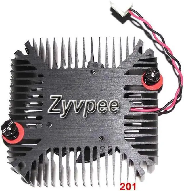 Main image of VGA Fan 2 Wires 2 Pins 7300 8400 X1300 Heatsink Cooling 55*55*14mm