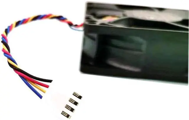 Alt view image 2 of 4 - 80MM EFH-08E12W-IP02 DC12V 0.7A 4 Wires PWM 8CM Cooling Fan 80x25mm