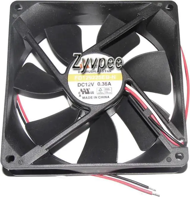 Main image of 9CM FD129225EB-N 12V 0.26A 3Wire 9cm Cooling Fan 92 * 92 * 25mm