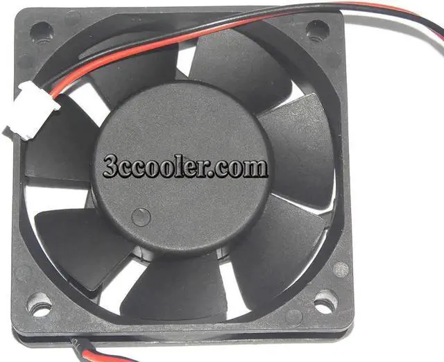 Alt view image 2 of 3 - JF0615B1H-R JF0615B1H 12V 0.17A 2Wire 6CM Cooling Fan 60x15mm