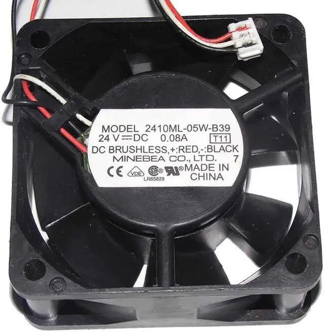 Main image of 60mm 2410ML-05W-B39 24V 0.08A 3Wire For Fanuc PNA90L-0001-0508 Cooling Fan 60x25mm