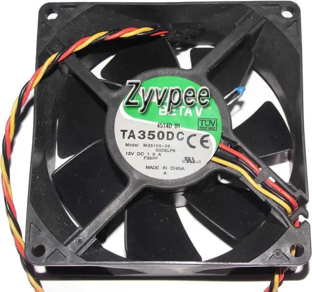 Main image of NIDEC 9238 TA350DC M35105-58 G5DELP6 2W709 12V 1.8A 3 wires case fan,cpu fan,server cooling fan