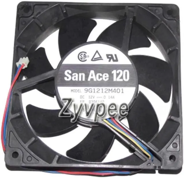 Main image of 12025 120*25mm 9G1212M401 12V 0.14A 3 Wires Case fan 12CM server cpu cooler