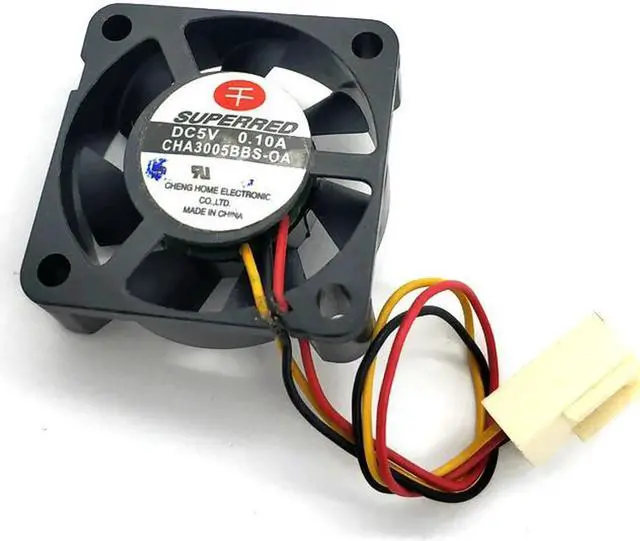 Alt view image 2 of 5 - CHA3005BBS-OA 3010 5V 0.1A COOLING FAN 30*30*10MM