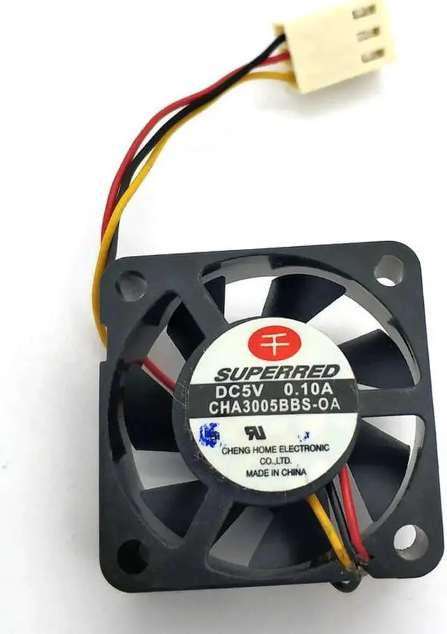 Main image of CHA3005BBS-OA 3010 5V 0.1A COOLING FAN 30*30*10MM