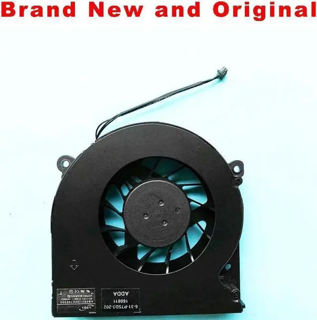 Main image of New Original cpu fan for HASEE GX10-SP7S1 zx7-sp5d1\/CP75S02\/CP5S1 6-31-P75D3-202 P75D3 cooling fan cooler AB08212HX190300 00DM2