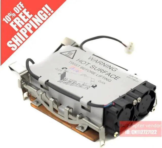 Main image of FOR Sun V210, V240 V125 Server CPU heatsink cooling fan 370-7786-01