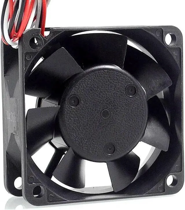 Alt view image 4 of 6 - Original 2410ML-04W-B79 6025 6CM 12V 0.58A three wire speed dual- ball bearing fan 60*60*24mm