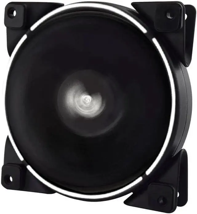 Alt view image 5 of 6 - RGB Single halo 12cm Computer Case Fan 4PIN RGB Quiet PWM Fans 120mm CPU Cooler Water Cooling Replace Fan