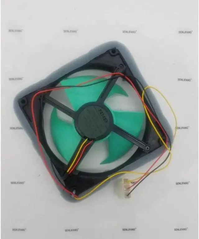 Alt view image 2 of 3 - NMB MODEL 4715JL-04W-S29 12V 0.23A three-wire refrigerator fan NEW
