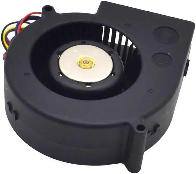 Alt view image 4 of 6 - 1pcs BFB1012EH 9733 12V 2.94A 9cm 4wire double ball air fan centrifugal turbine blower 9cm 4wire