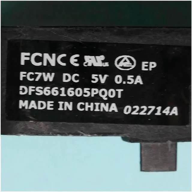 Alt view image 3 of 3 - NEW CPU FAN FOR HP PROLIANT DL380P GEN8 ZBOOK 17 G1 G2 CPU COOLING FAN COOLER 736514-001 735374-001 DFS661605PQ0T FC7W